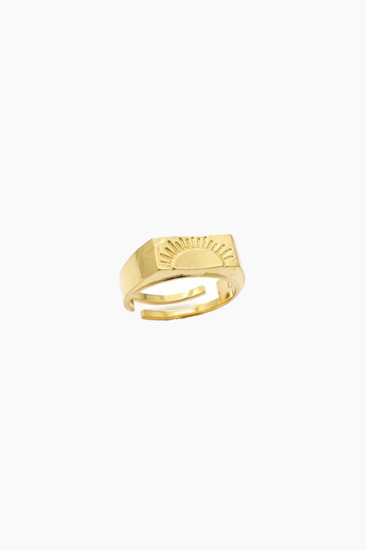 Sunrise Ring Gold Yellow