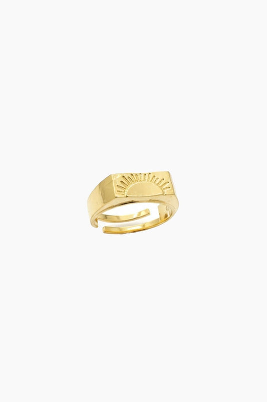 Sunrise Ring Gold Yellow