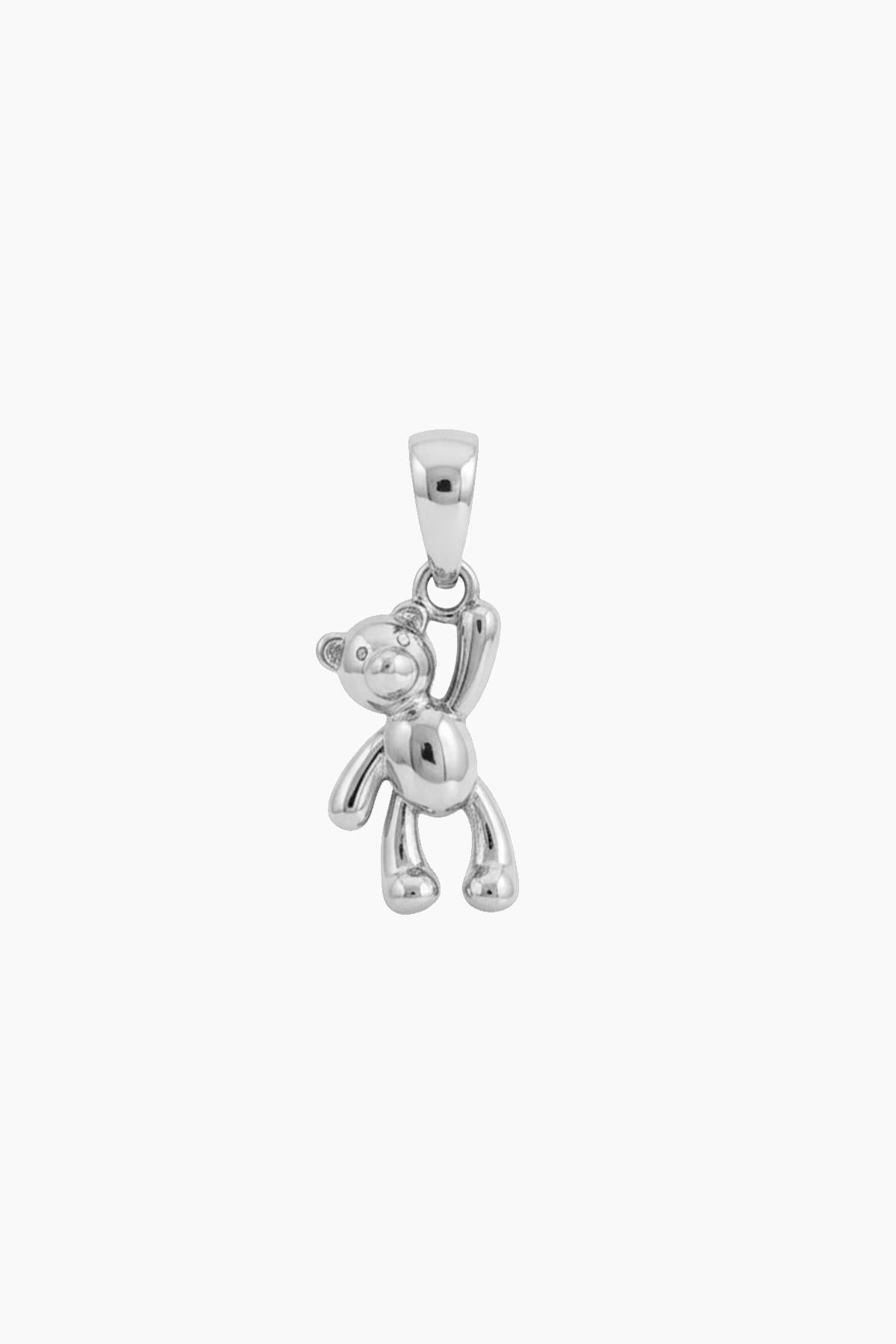 Teddy Necklace Silver