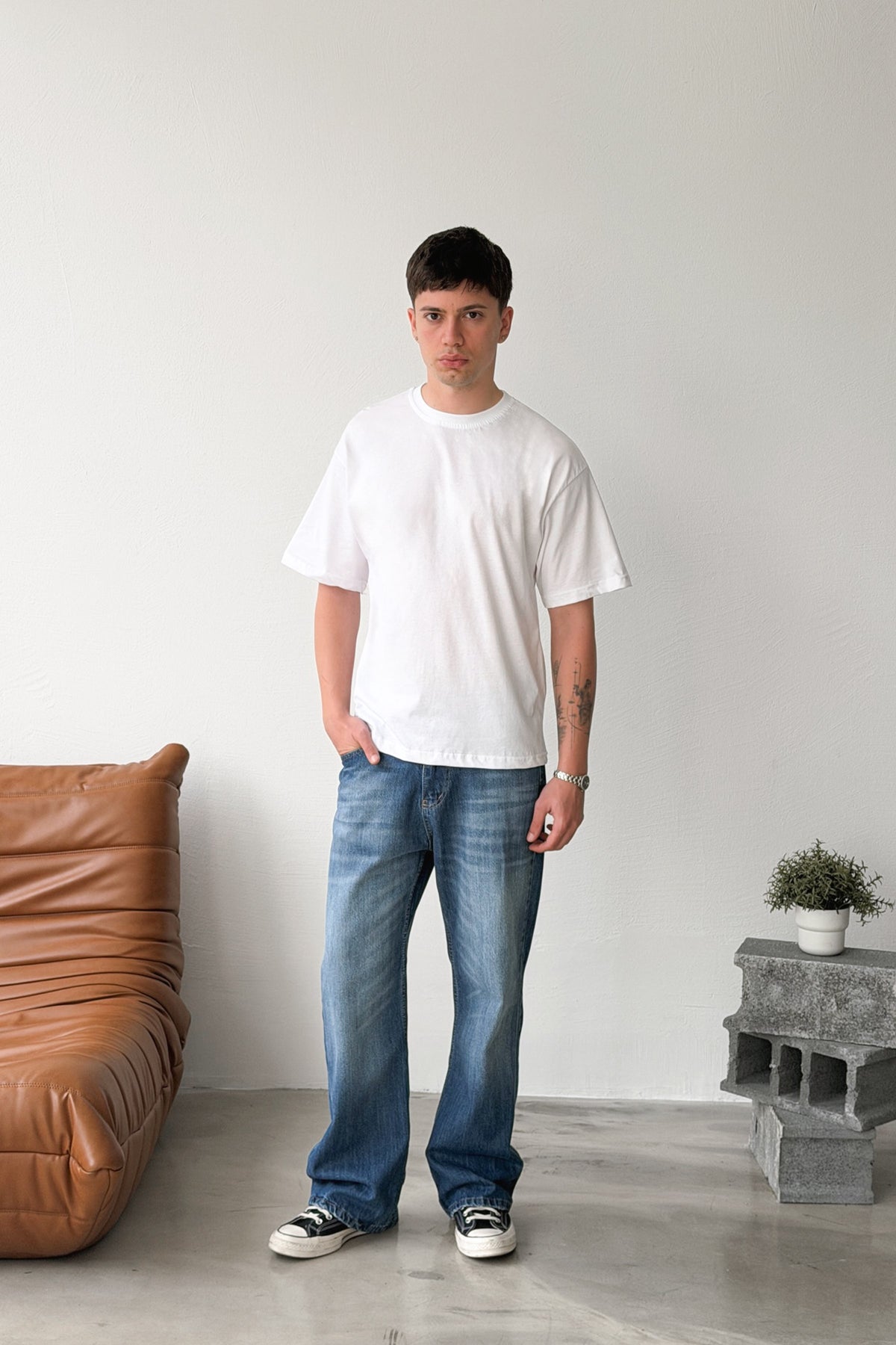 Oversize 3-Pack Basic T-Shirts