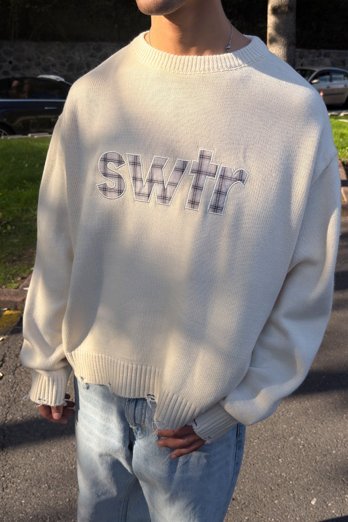 Unravel Ecru Knit