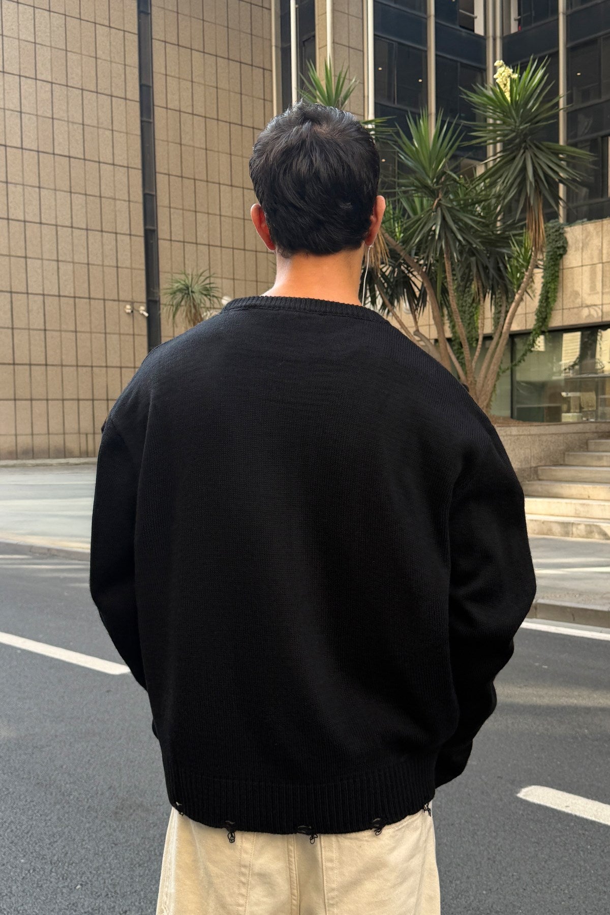 Unravel Black Knit