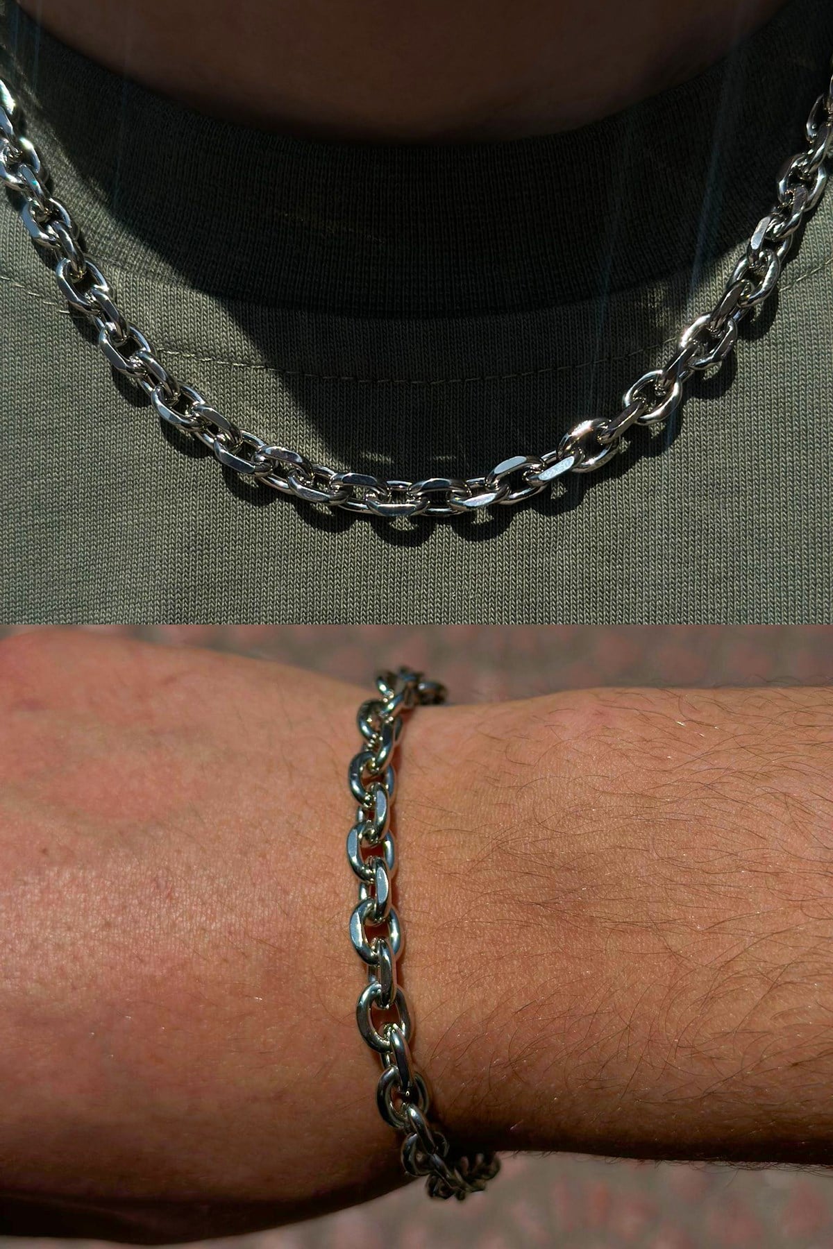 Velour Necklace and Bracelet Set