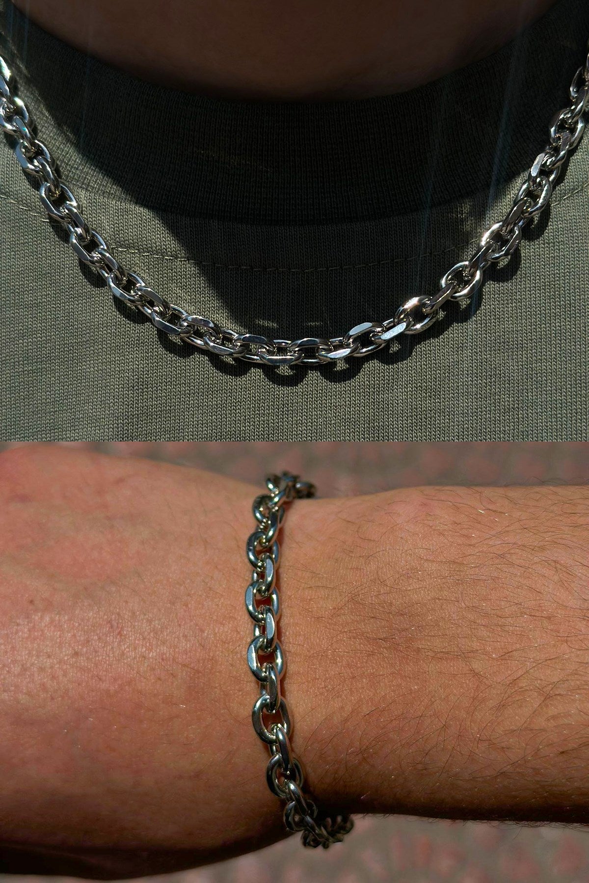 Velour Necklace and Bracelet Set
