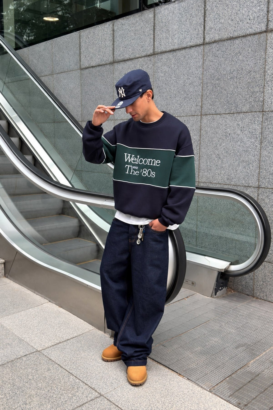 Arcade Navy Sweat