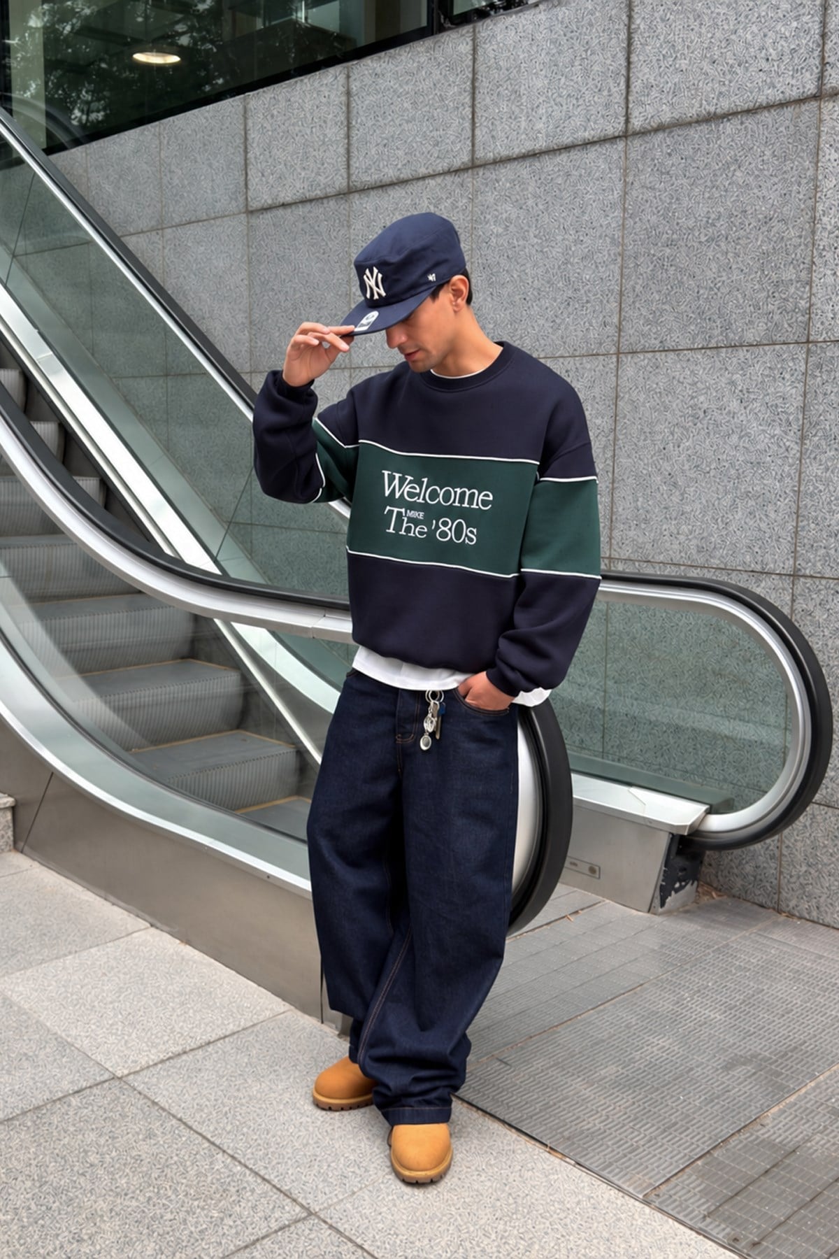 Arcade Navy Sweat